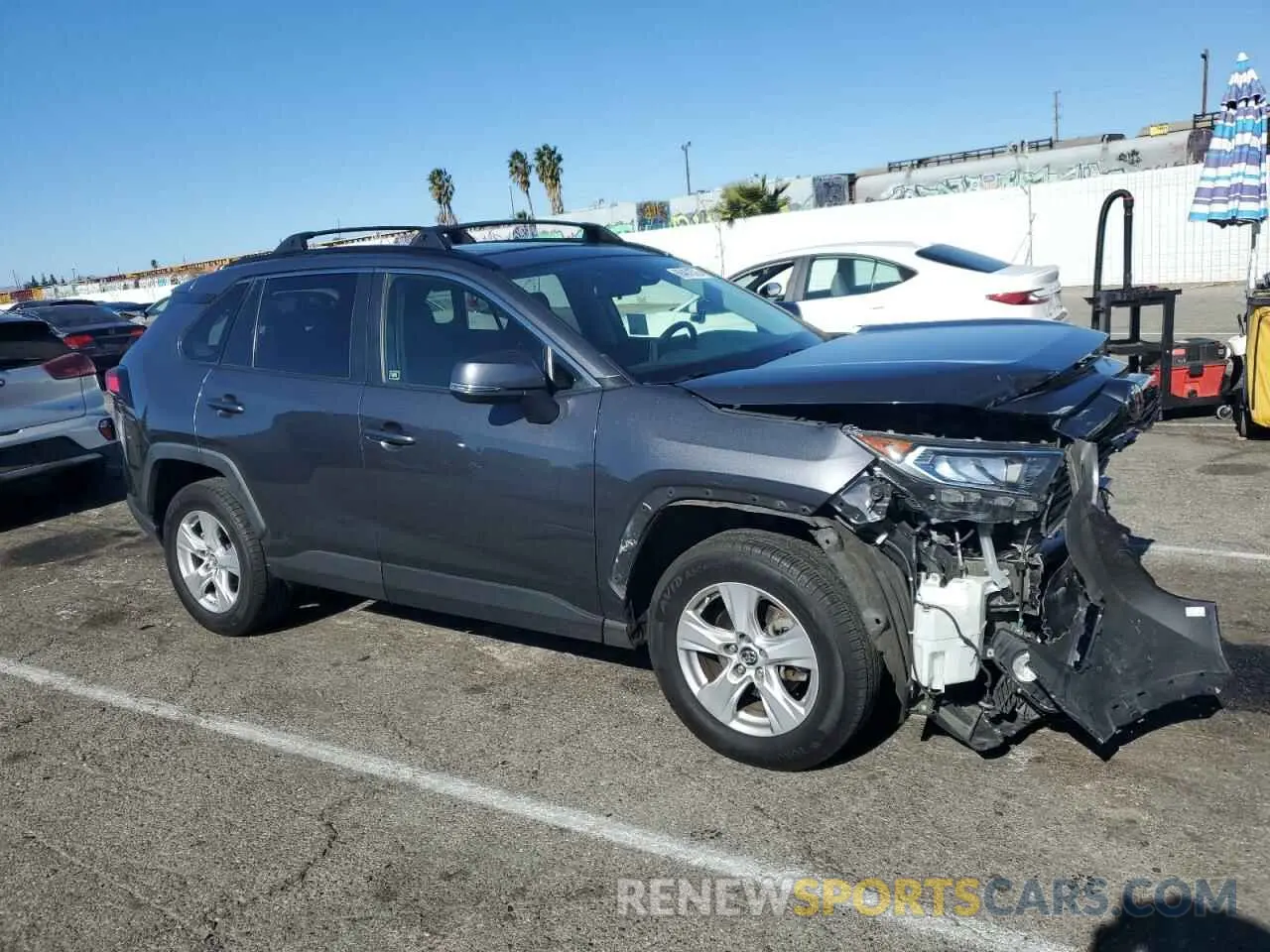 4 Photograph of a damaged car JTMW1RFV3KD513057 TOYOTA RAV4 2019