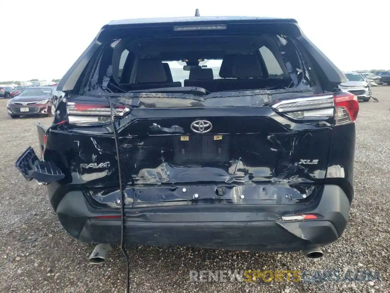 9 Photograph of a damaged car JTMW1RFV3KJ001347 TOYOTA RAV4 2019