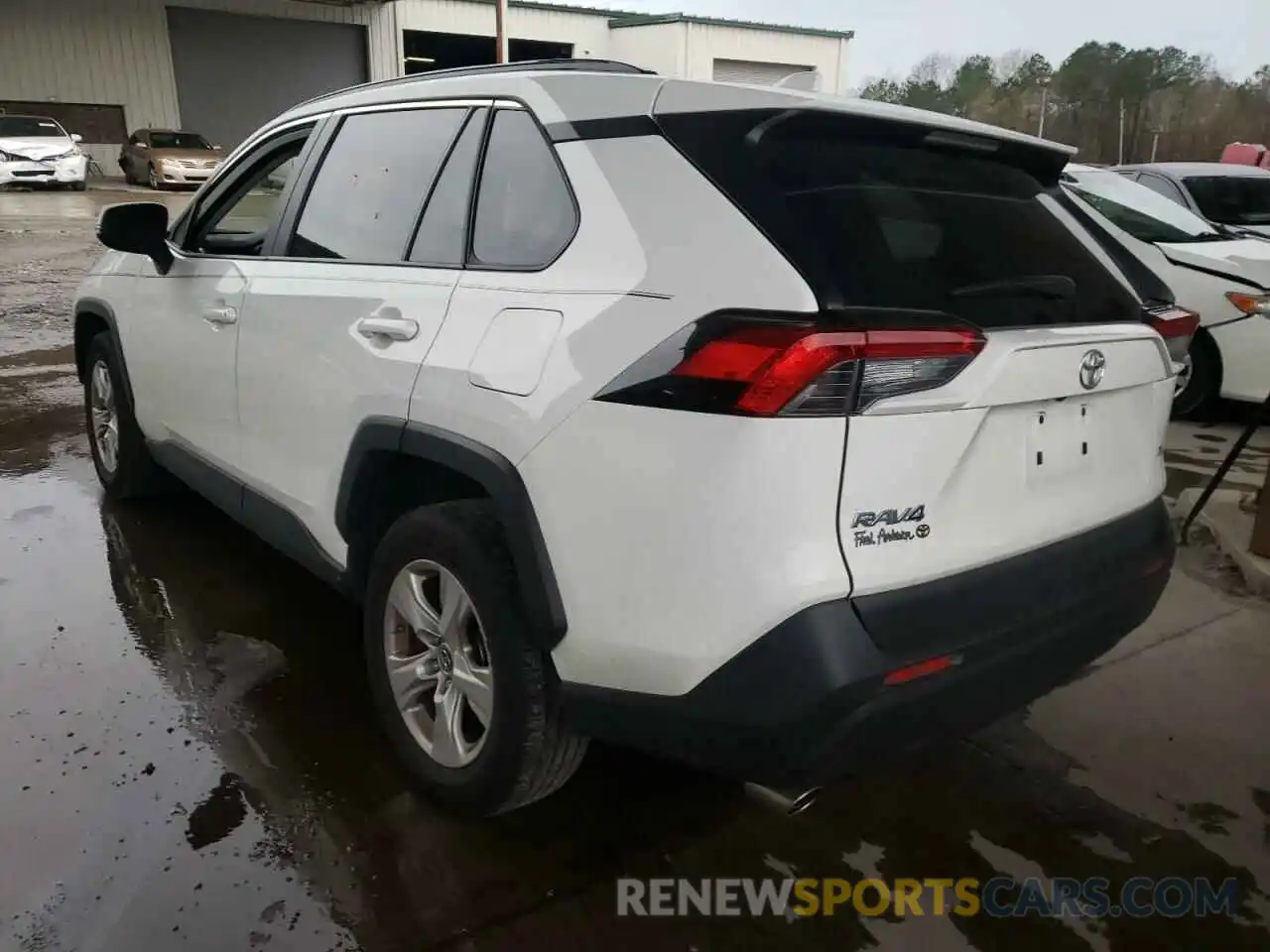 3 Photograph of a damaged car JTMW1RFV3KJ001641 TOYOTA RAV4 2019