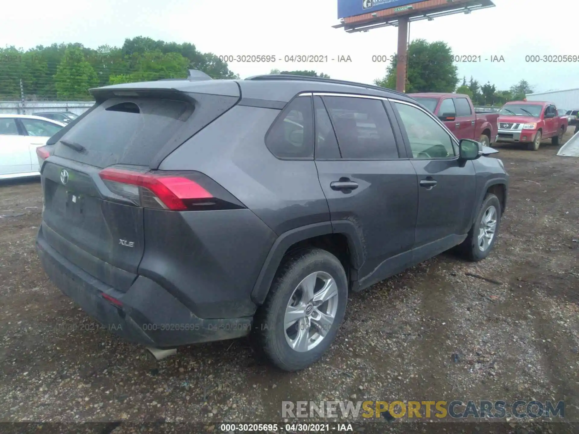 4 Photograph of a damaged car JTMW1RFV4KD003543 TOYOTA RAV4 2019