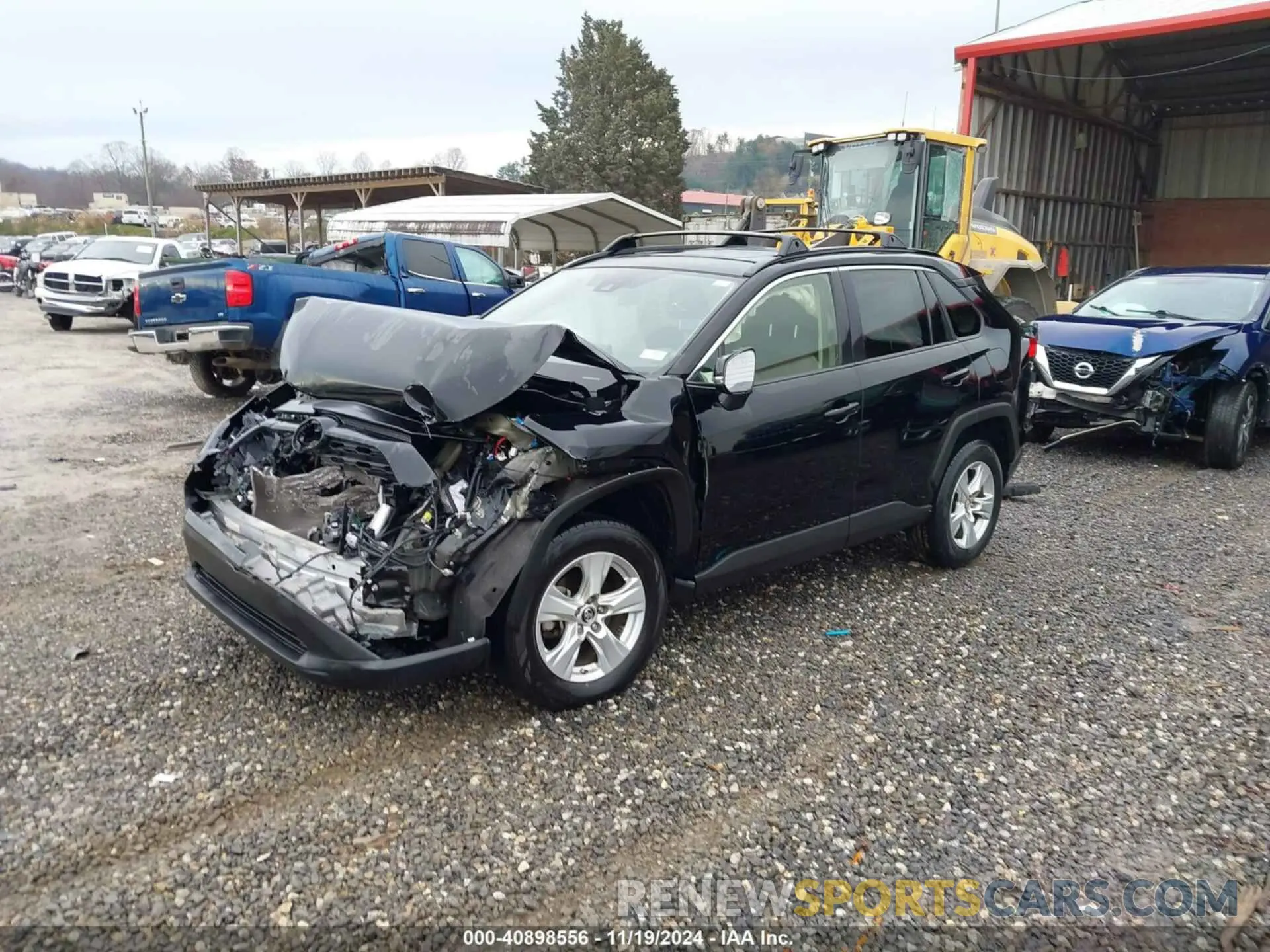 2 Photograph of a damaged car JTMW1RFV4KD011643 TOYOTA RAV4 2019