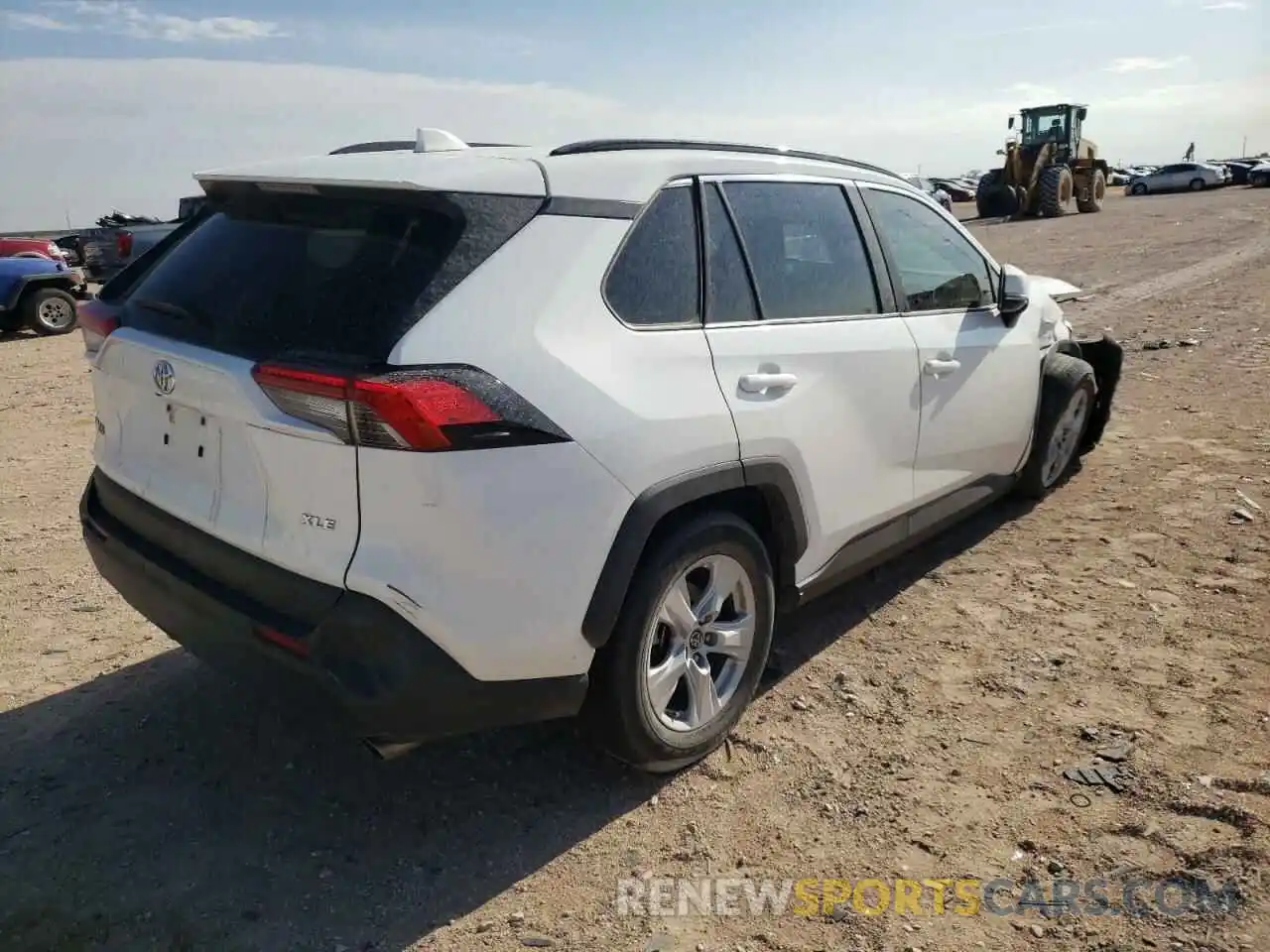 4 Photograph of a damaged car JTMW1RFV4KD032704 TOYOTA RAV4 2019