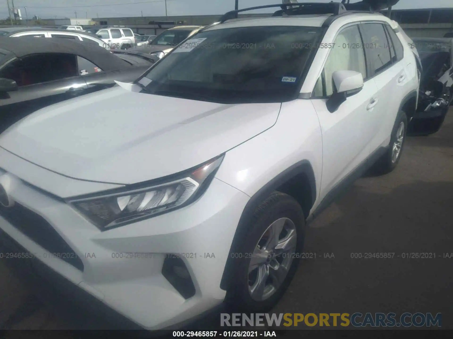 2 Photograph of a damaged car JTMW1RFV4KD034937 TOYOTA RAV4 2019