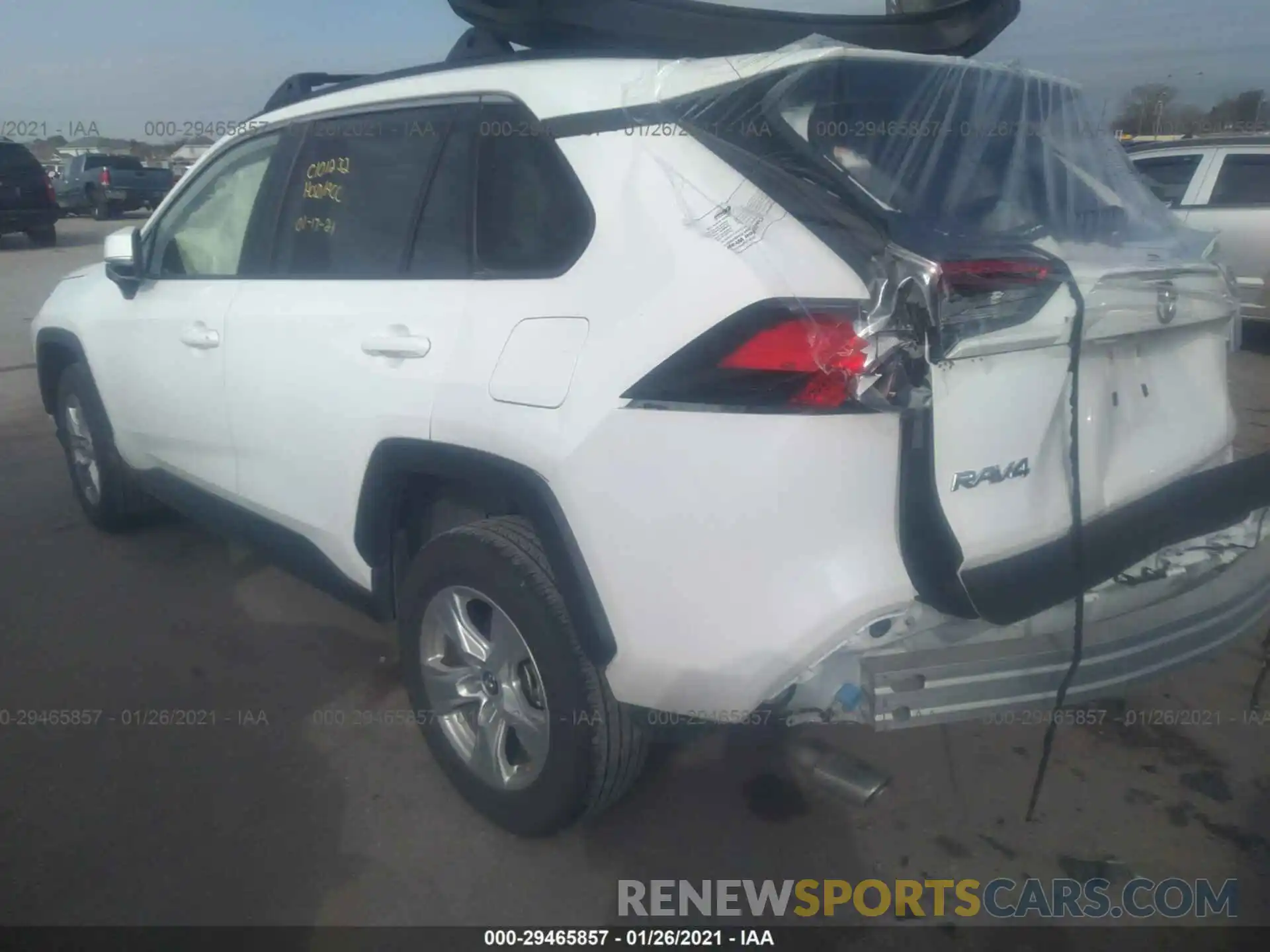 3 Photograph of a damaged car JTMW1RFV4KD034937 TOYOTA RAV4 2019