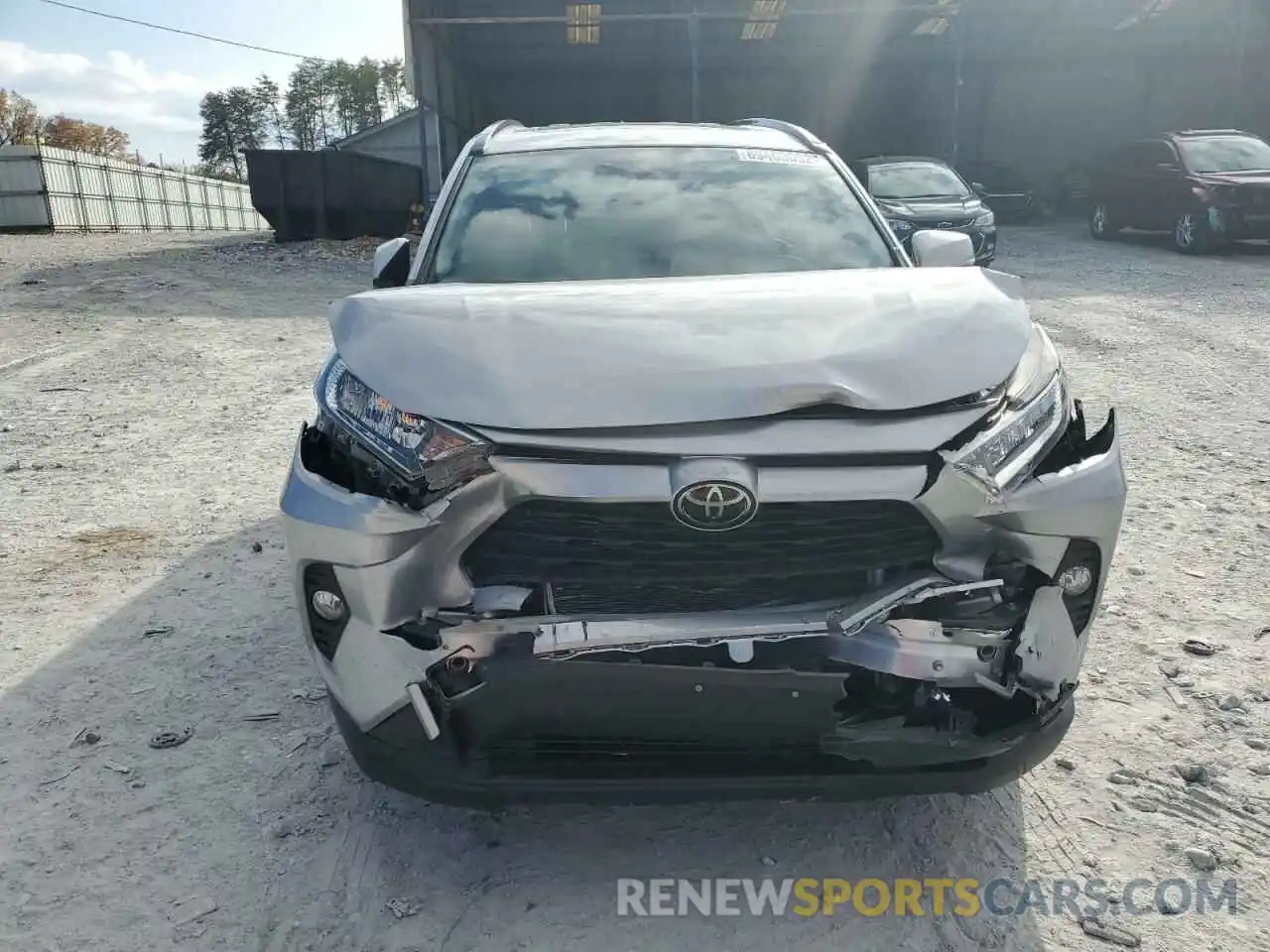 5 Photograph of a damaged car JTMW1RFV4KD041581 TOYOTA RAV4 2019