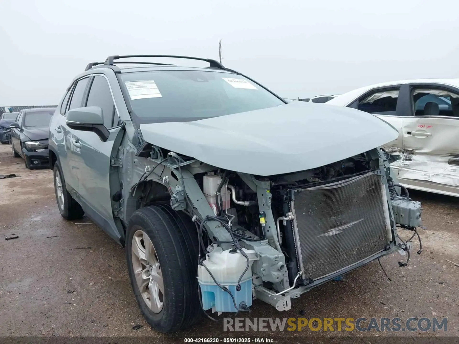 1 Photograph of a damaged car JTMW1RFV4KD508787 TOYOTA RAV4 2019