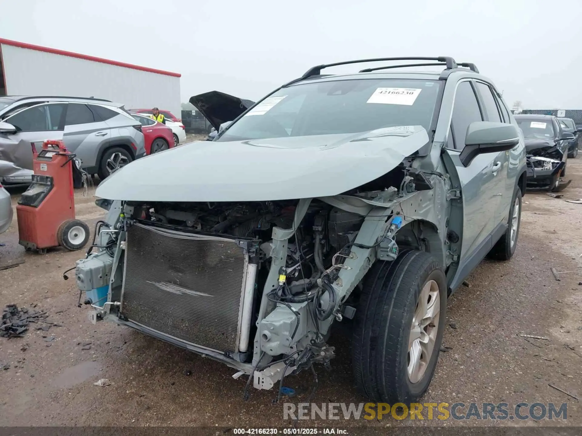 2 Photograph of a damaged car JTMW1RFV4KD508787 TOYOTA RAV4 2019