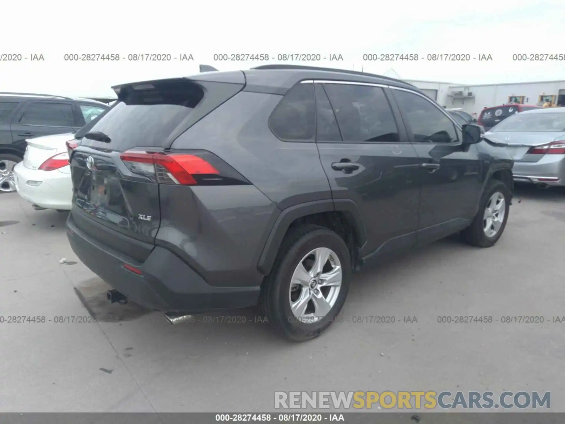 4 Photograph of a damaged car JTMW1RFV4KD509874 TOYOTA RAV4 2019