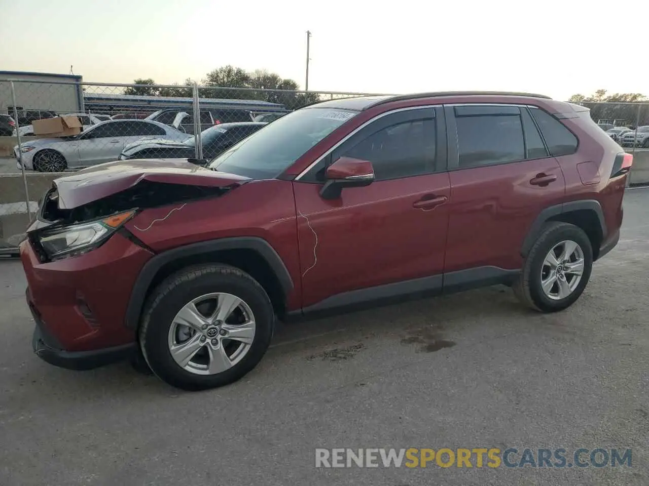 1 Photograph of a damaged car JTMW1RFV5KD006533 TOYOTA RAV4 2019