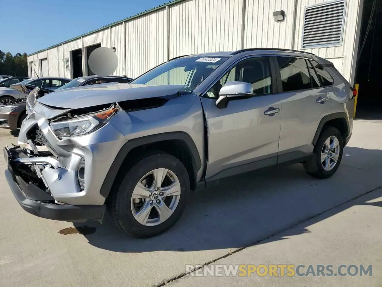 1 Photograph of a damaged car JTMW1RFV5KD016088 TOYOTA RAV4 2019