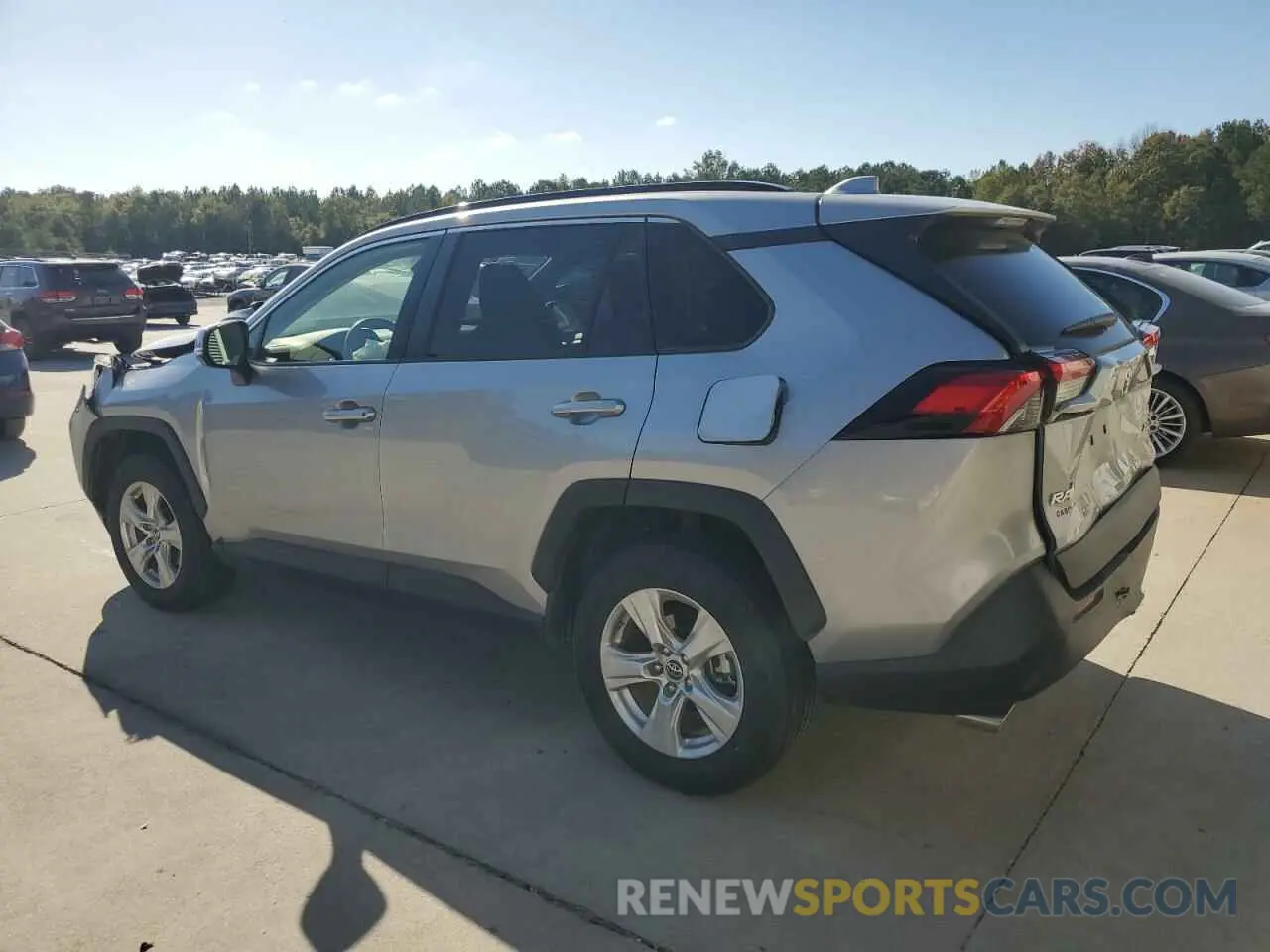 2 Photograph of a damaged car JTMW1RFV5KD016088 TOYOTA RAV4 2019