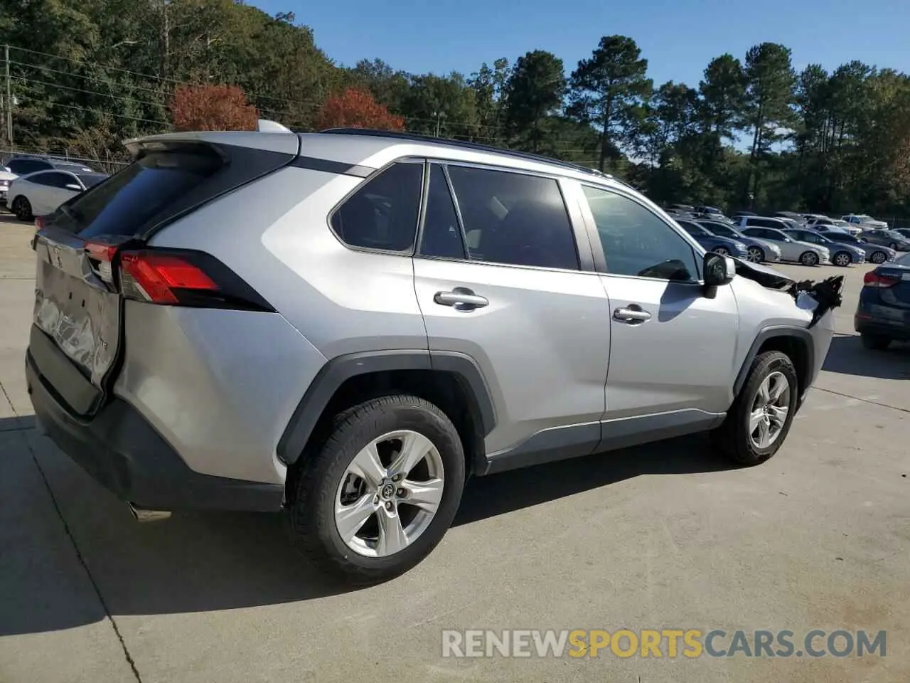 3 Photograph of a damaged car JTMW1RFV5KD016088 TOYOTA RAV4 2019