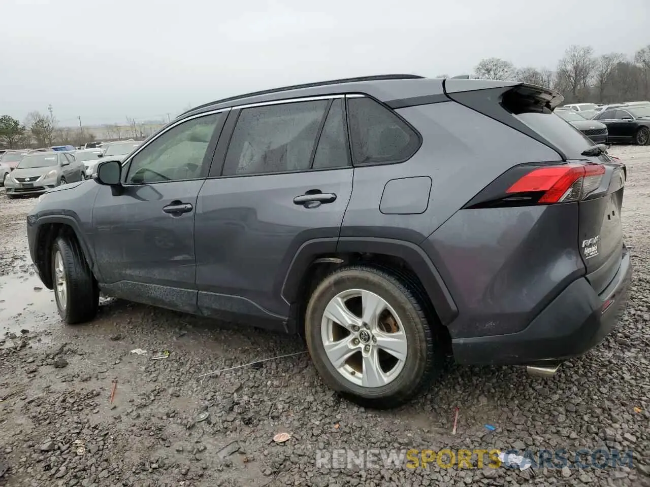 2 Photograph of a damaged car JTMW1RFV5KD019704 TOYOTA RAV4 2019