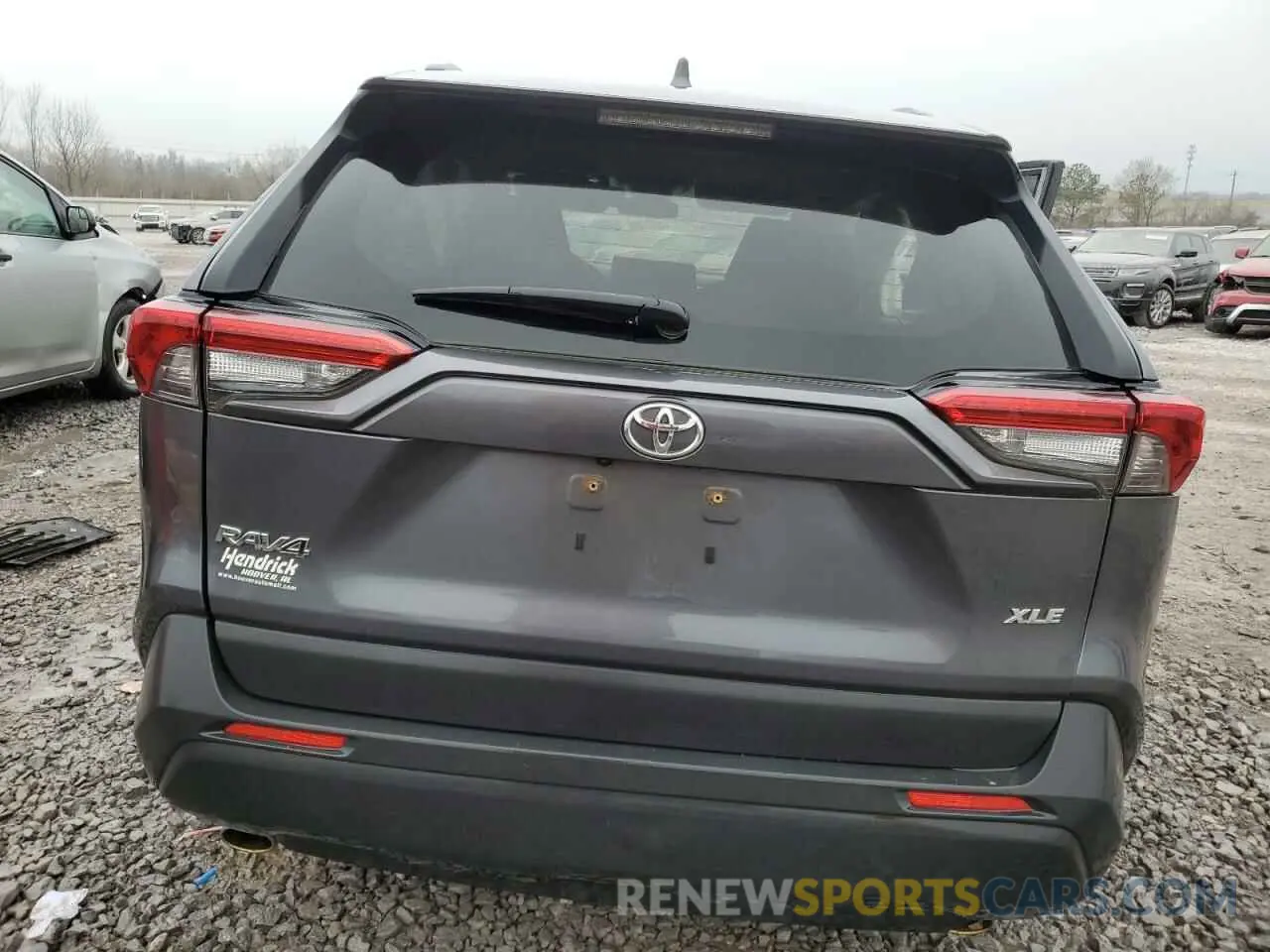 6 Photograph of a damaged car JTMW1RFV5KD019704 TOYOTA RAV4 2019
