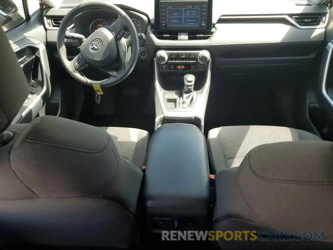 8 Photograph of a damaged car JTMW1RFV5KD020187 TOYOTA RAV4 2019