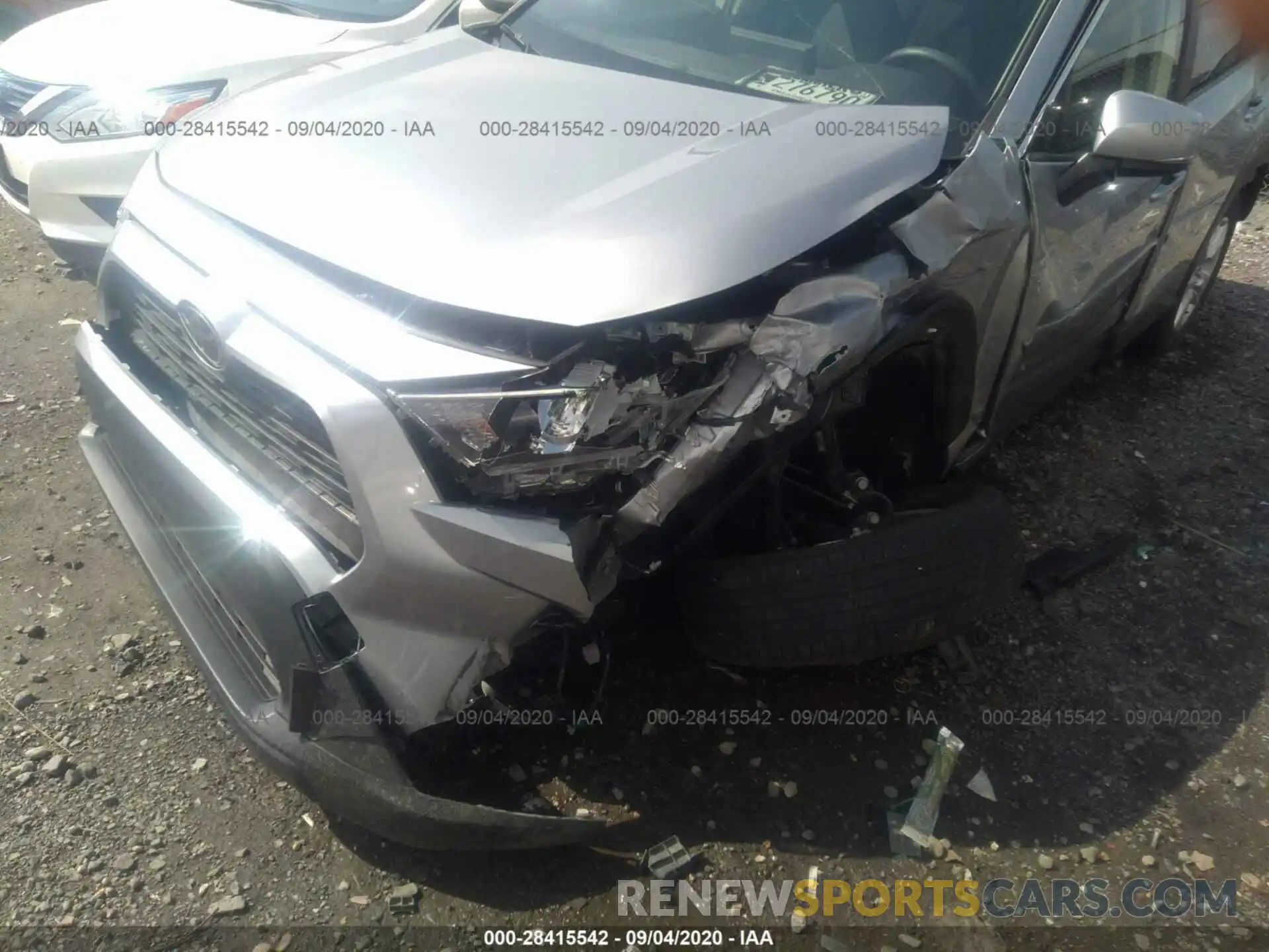 6 Photograph of a damaged car JTMW1RFV5KD023834 TOYOTA RAV4 2019