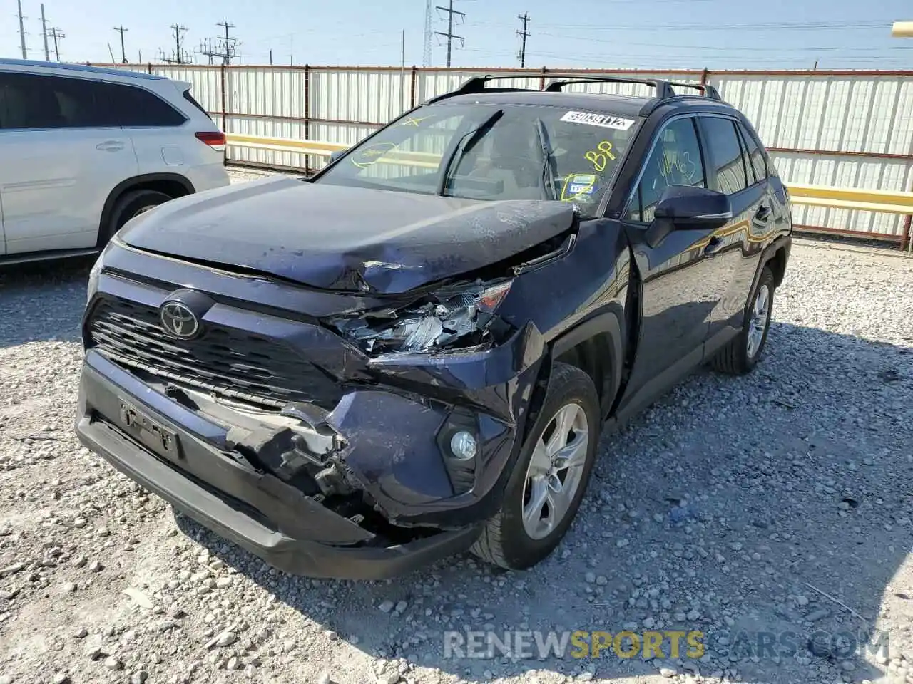 2 Photograph of a damaged car JTMW1RFV5KD023932 TOYOTA RAV4 2019