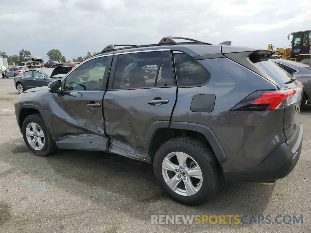 2 Photograph of a damaged car JTMW1RFV5KD025597 TOYOTA RAV4 2019