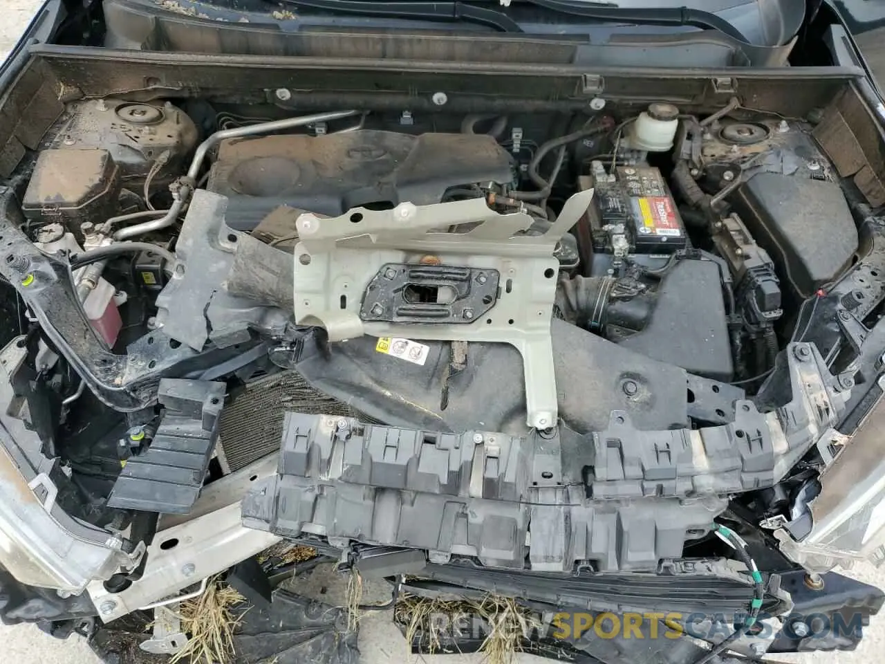 12 Photograph of a damaged car JTMW1RFV5KD030718 TOYOTA RAV4 2019