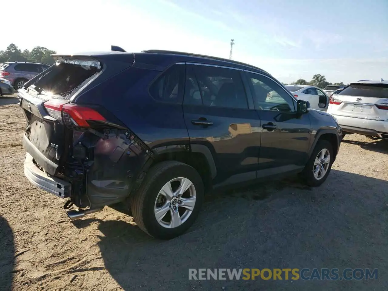 3 Photograph of a damaged car JTMW1RFV5KD038446 TOYOTA RAV4 2019