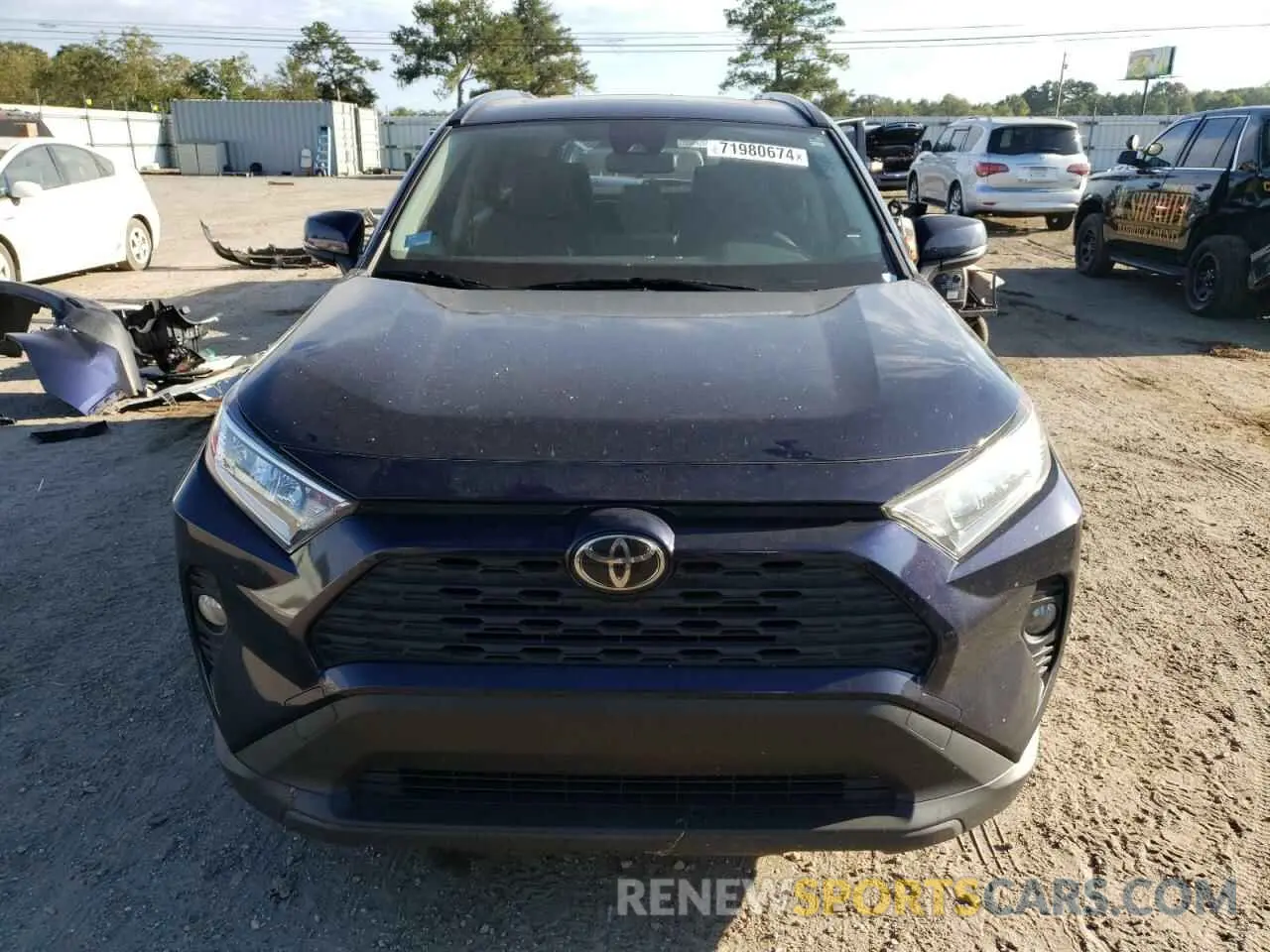 5 Photograph of a damaged car JTMW1RFV5KD038446 TOYOTA RAV4 2019