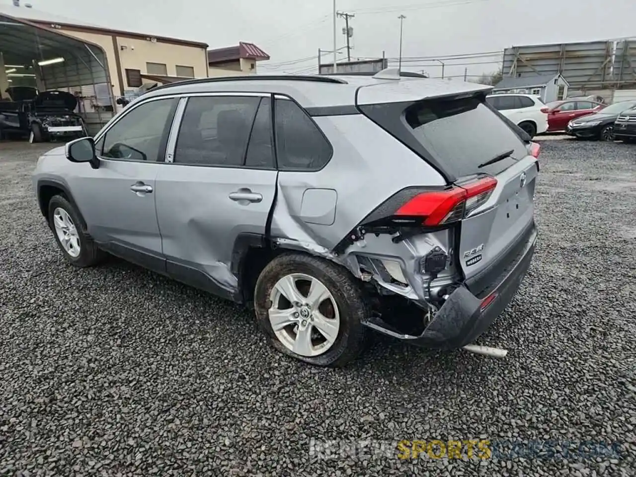 4 Photograph of a damaged car JTMW1RFV5KD039662 TOYOTA RAV4 2019