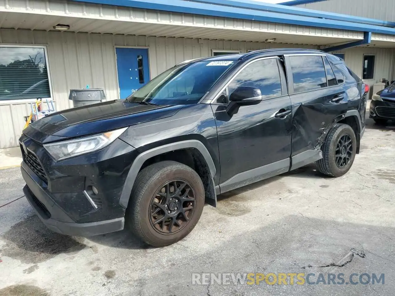 1 Photograph of a damaged car JTMW1RFV5KD040066 TOYOTA RAV4 2019