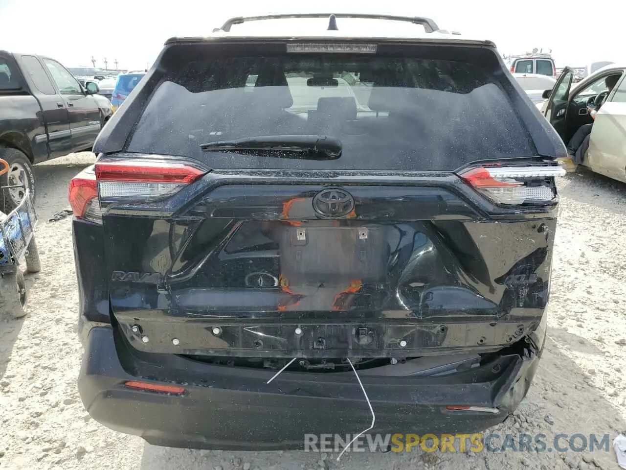 6 Photograph of a damaged car JTMW1RFV5KD500679 TOYOTA RAV4 2019