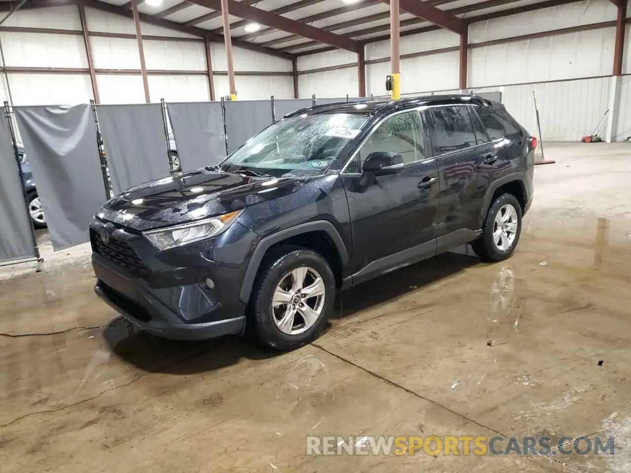 1 Photograph of a damaged car JTMW1RFV5KD503209 TOYOTA RAV4 2019