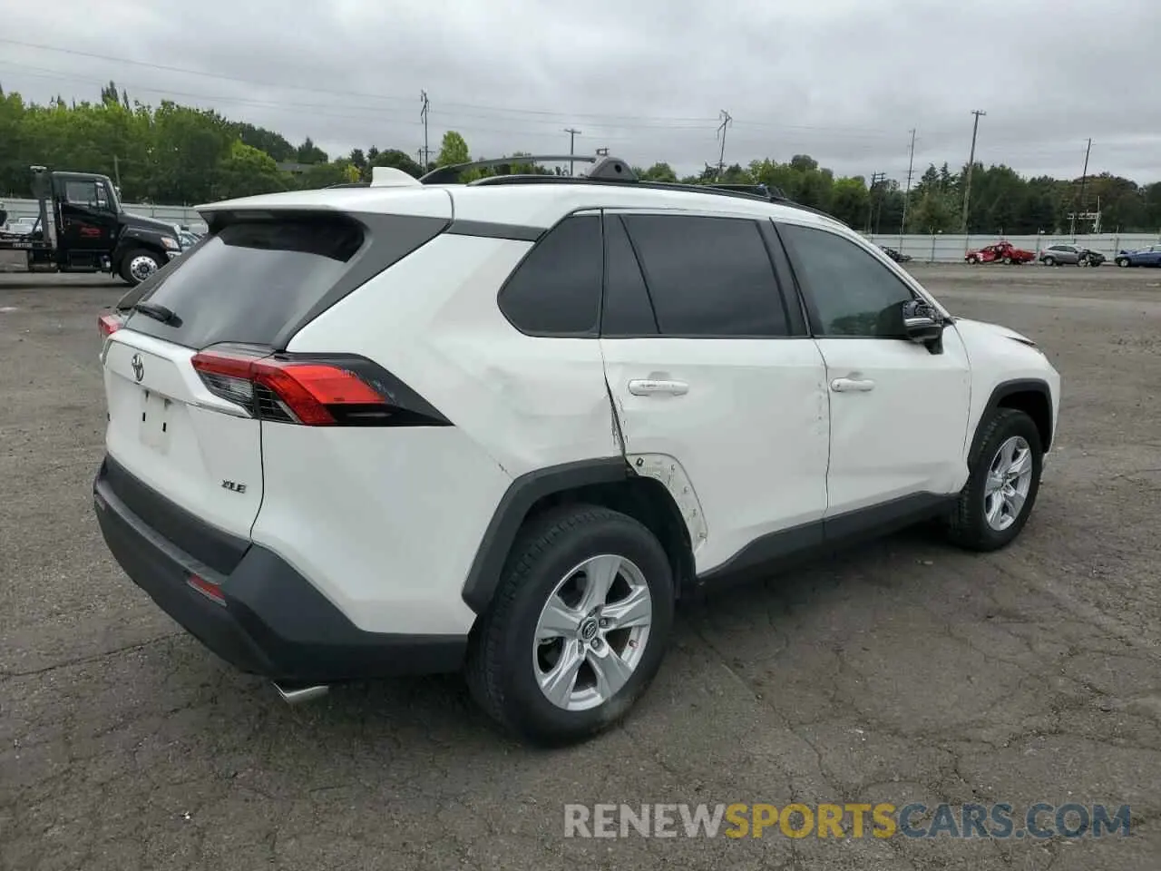 3 Photograph of a damaged car JTMW1RFV5KD503551 TOYOTA RAV4 2019
