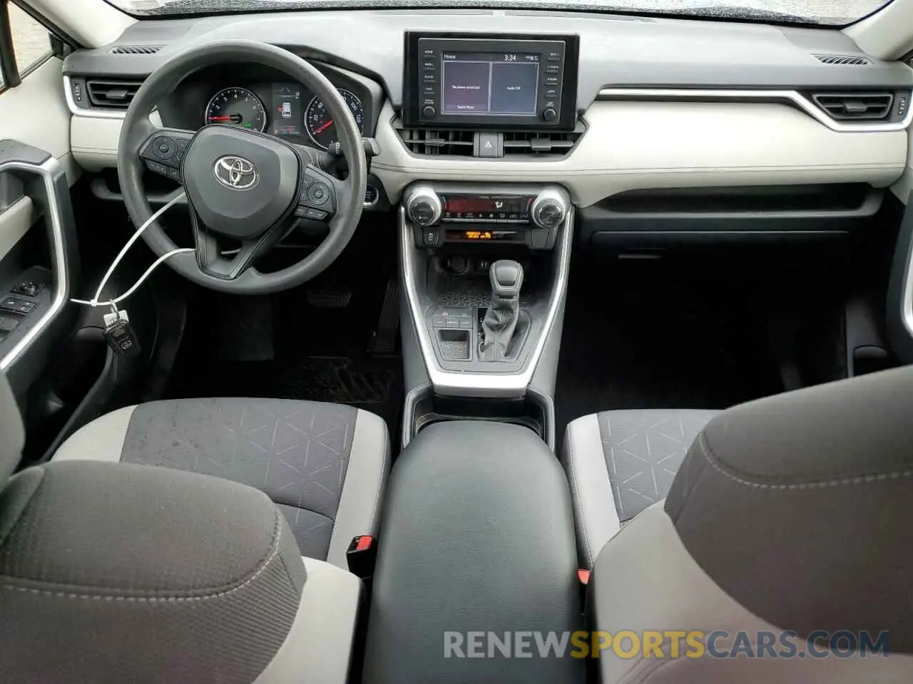 8 Photograph of a damaged car JTMW1RFV5KD509852 TOYOTA RAV4 2019