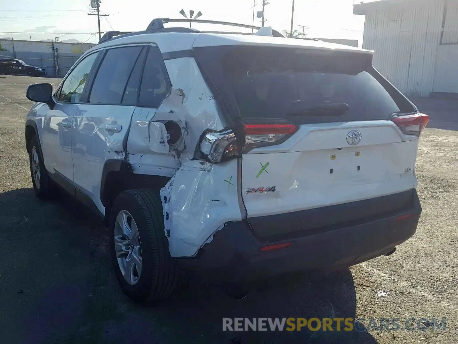 3 Photograph of a damaged car JTMW1RFV5KJ001057 TOYOTA RAV4 2019