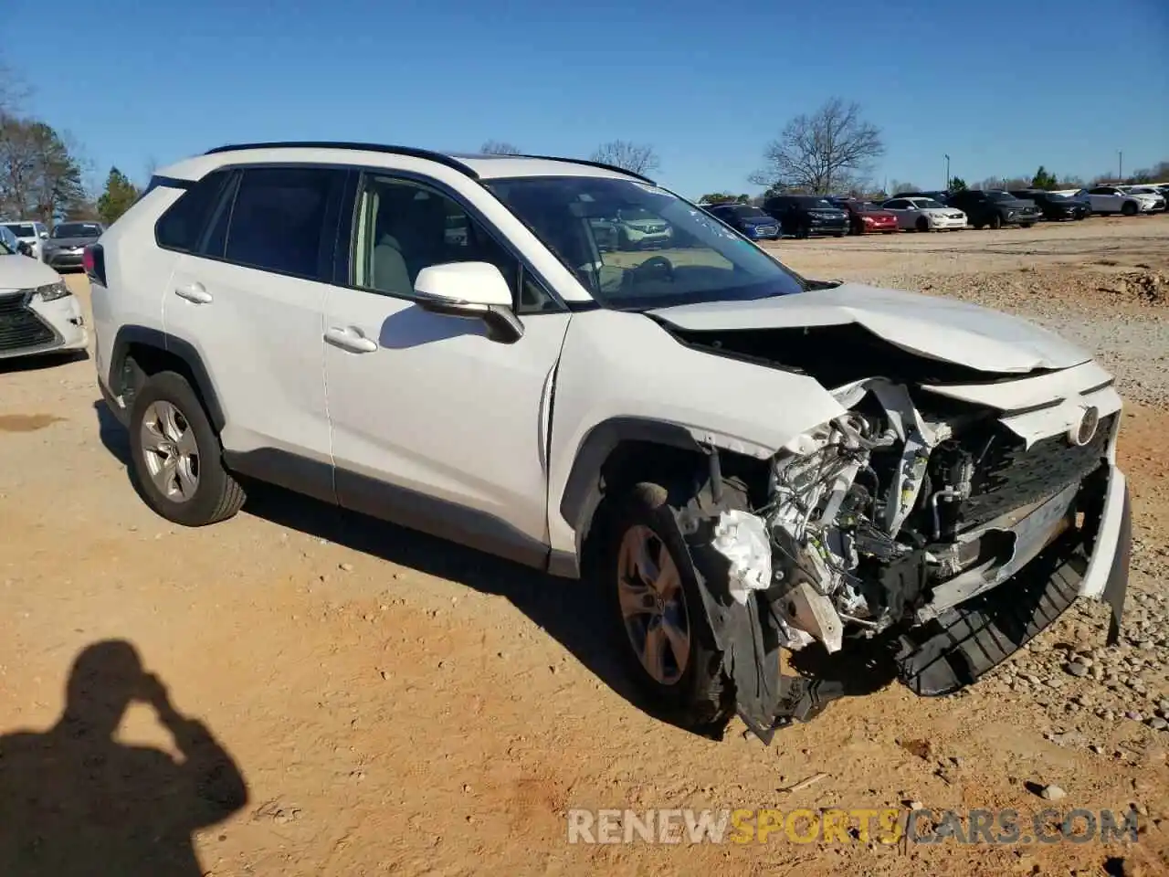 4 Photograph of a damaged car JTMW1RFV6KD002071 TOYOTA RAV4 2019