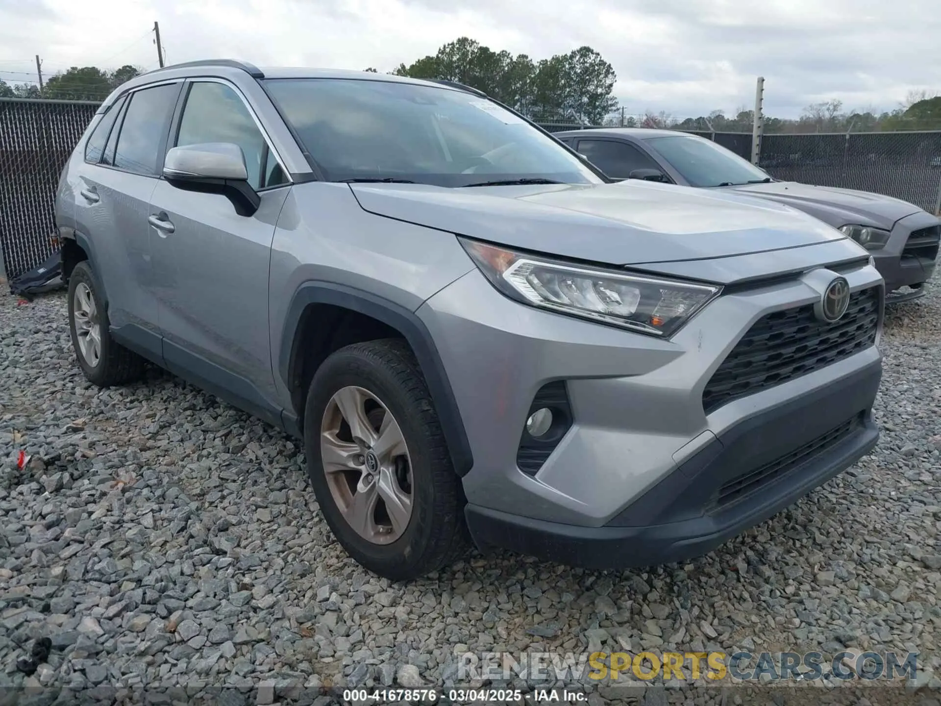 1 Photograph of a damaged car JTMW1RFV6KD009277 TOYOTA RAV4 2019