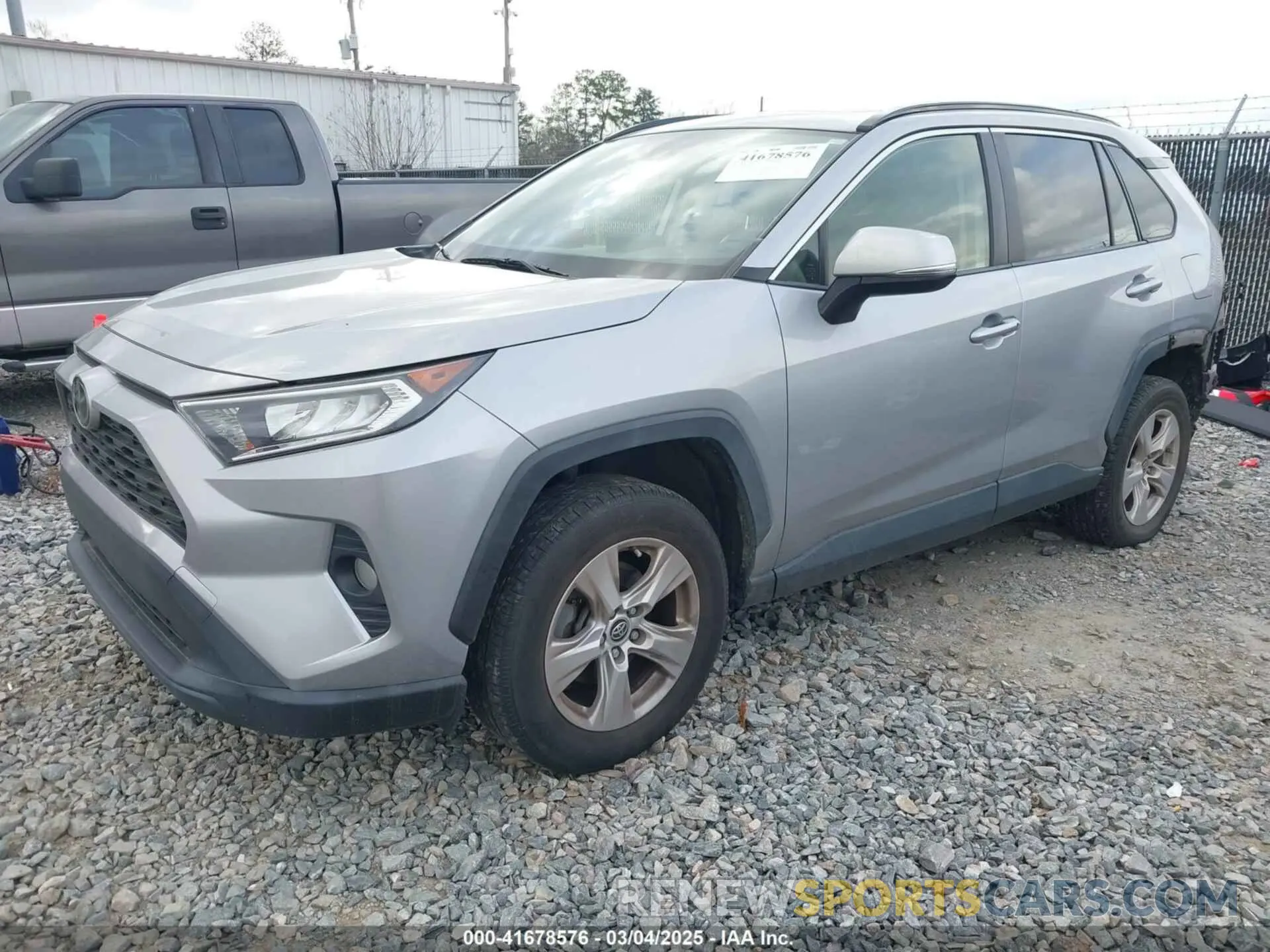 2 Photograph of a damaged car JTMW1RFV6KD009277 TOYOTA RAV4 2019
