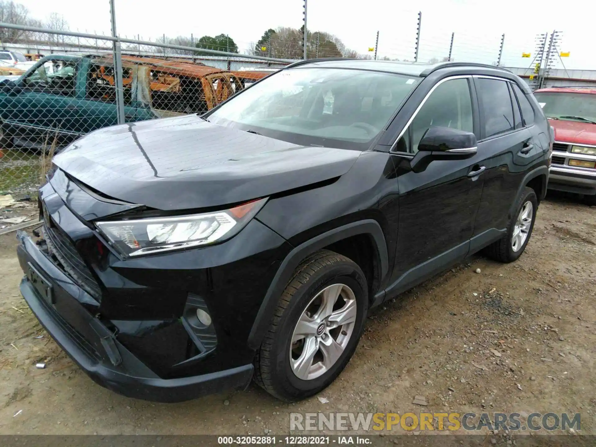 2 Photograph of a damaged car JTMW1RFV6KD010834 TOYOTA RAV4 2019