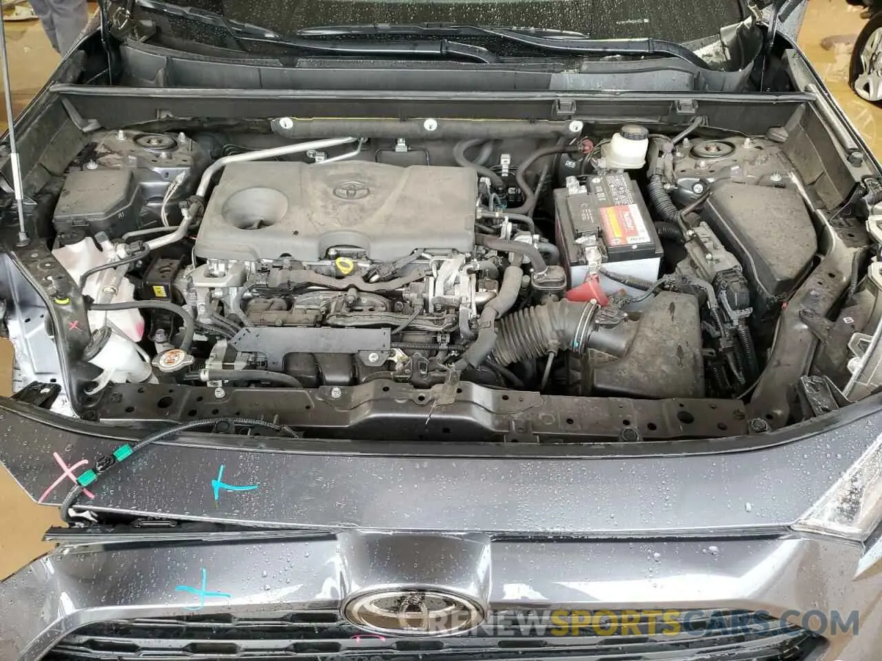 12 Photograph of a damaged car JTMW1RFV6KD012051 TOYOTA RAV4 2019