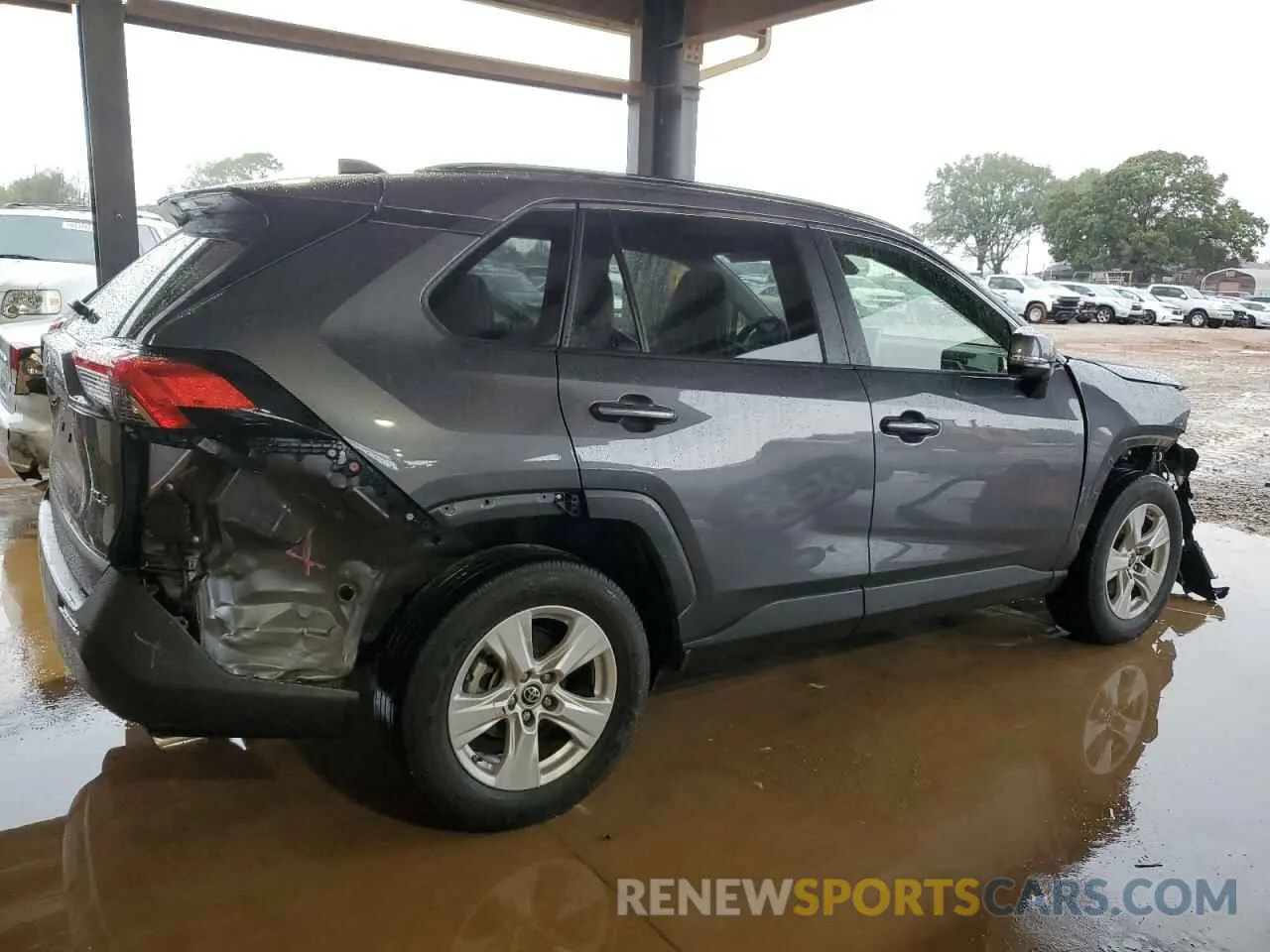 3 Photograph of a damaged car JTMW1RFV6KD012051 TOYOTA RAV4 2019