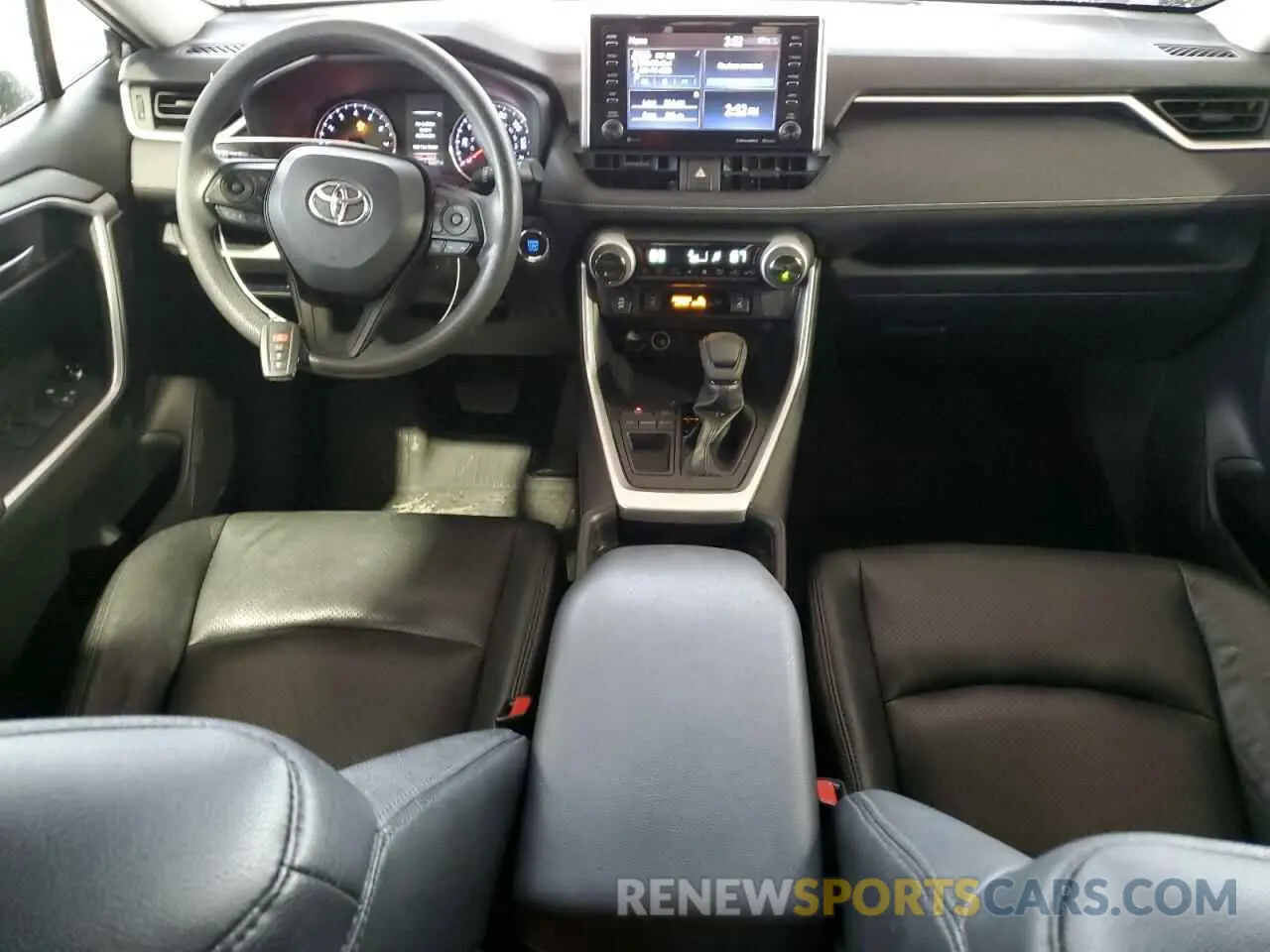8 Photograph of a damaged car JTMW1RFV6KD012051 TOYOTA RAV4 2019