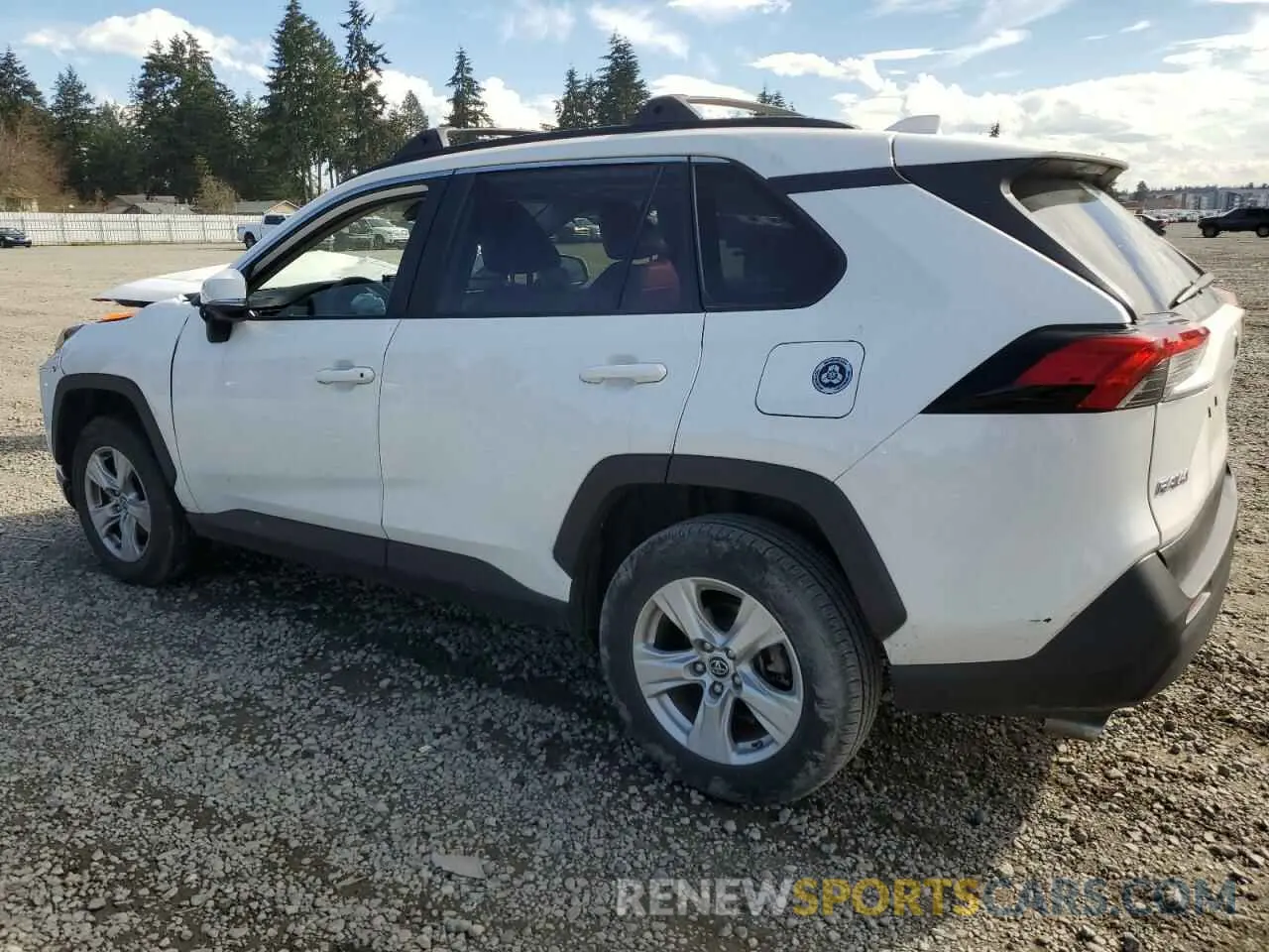 2 Photograph of a damaged car JTMW1RFV6KD508063 TOYOTA RAV4 2019