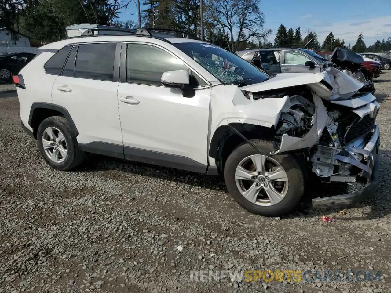 4 Photograph of a damaged car JTMW1RFV6KD508063 TOYOTA RAV4 2019