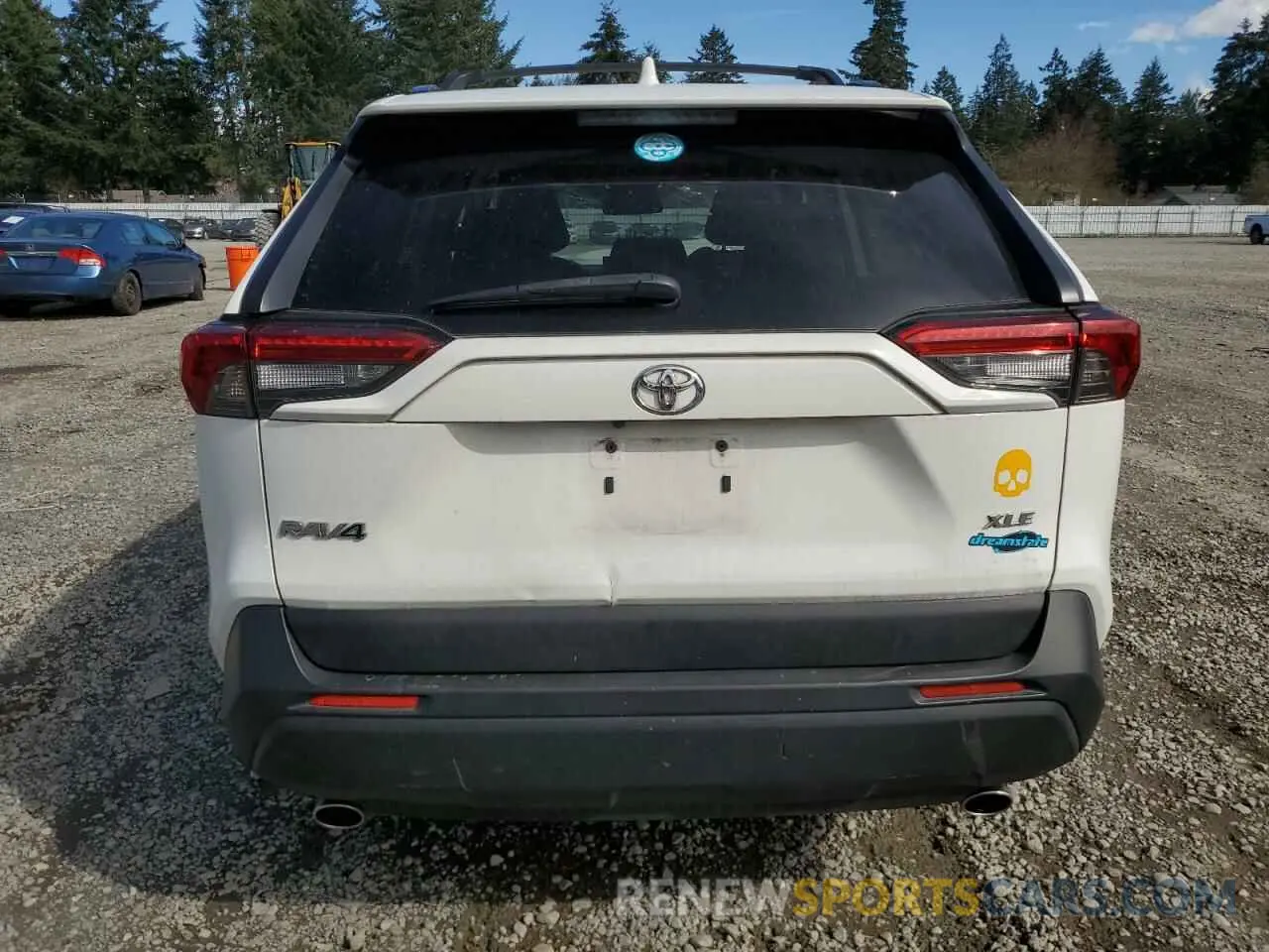 6 Photograph of a damaged car JTMW1RFV6KD508063 TOYOTA RAV4 2019