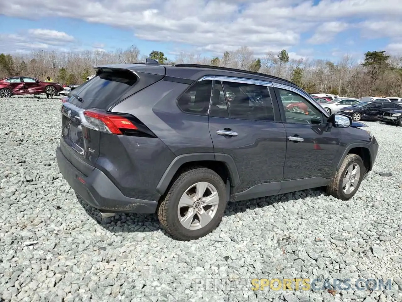 3 Photograph of a damaged car JTMW1RFV6KJ005909 TOYOTA RAV4 2019