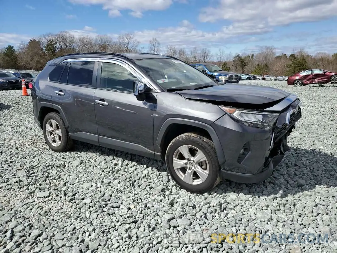 4 Photograph of a damaged car JTMW1RFV6KJ005909 TOYOTA RAV4 2019
