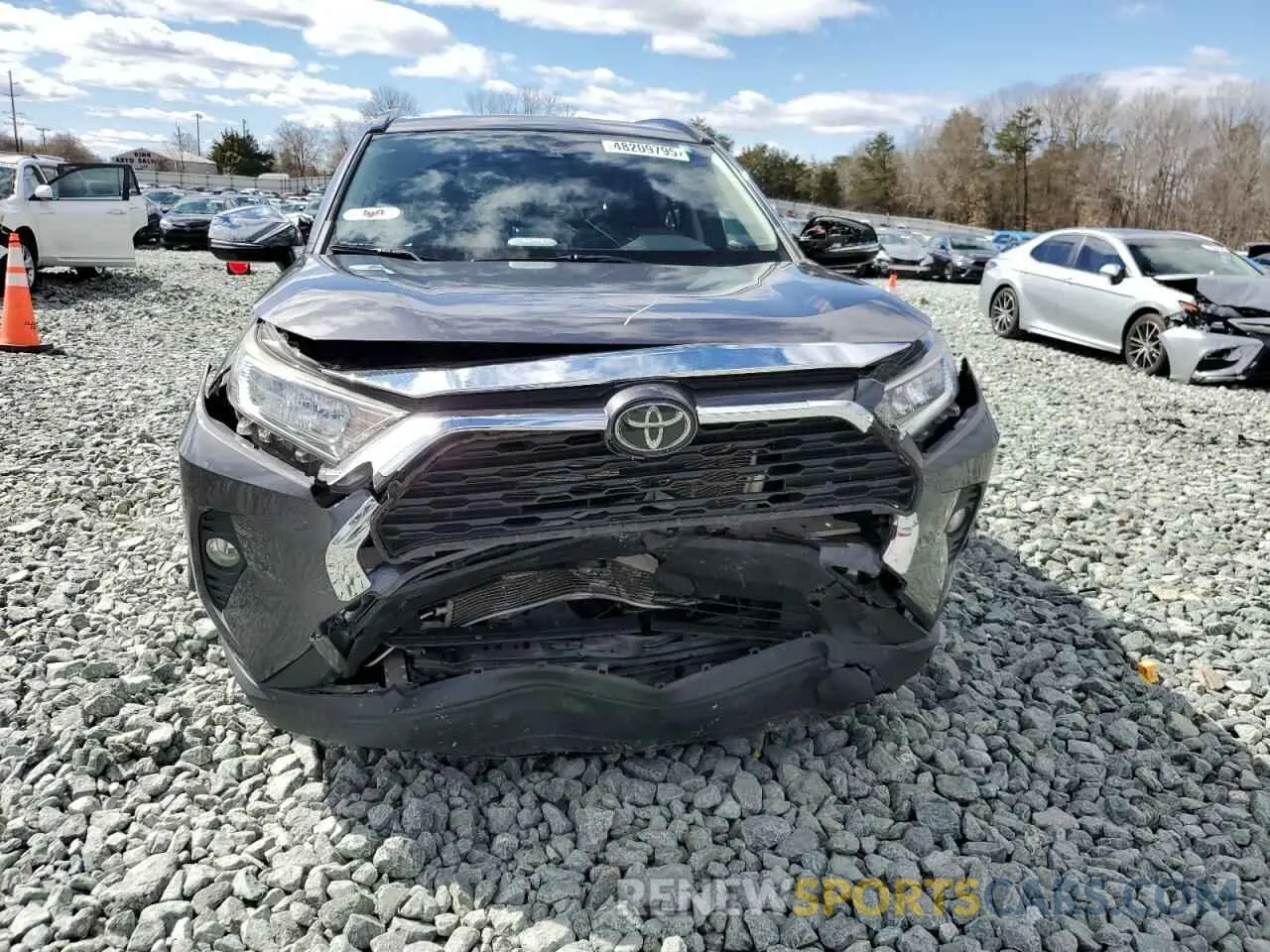 5 Photograph of a damaged car JTMW1RFV6KJ005909 TOYOTA RAV4 2019