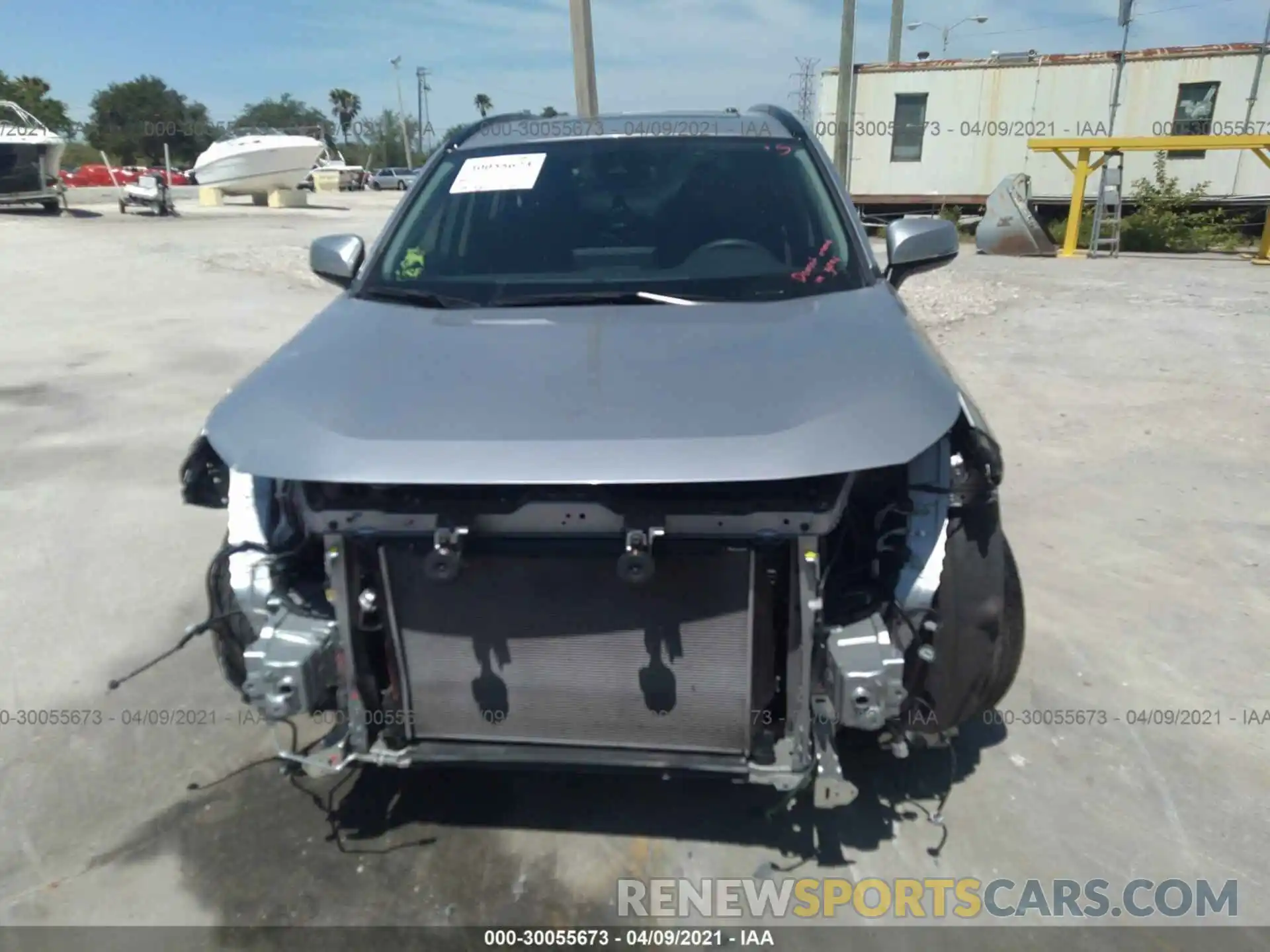 6 Photograph of a damaged car JTMW1RFV6KJ014092 TOYOTA RAV4 2019