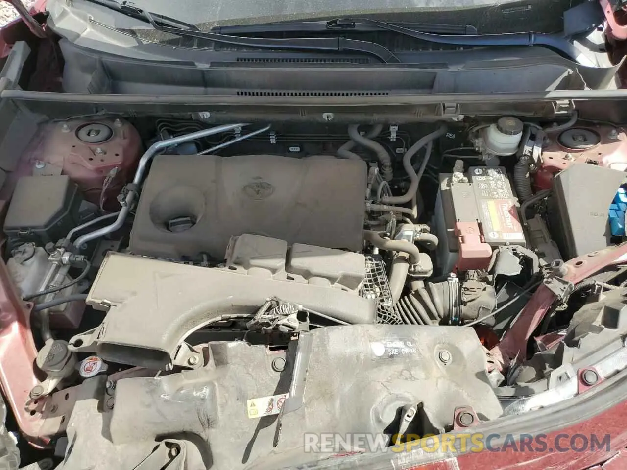 12 Photograph of a damaged car JTMW1RFV7KD004041 TOYOTA RAV4 2019