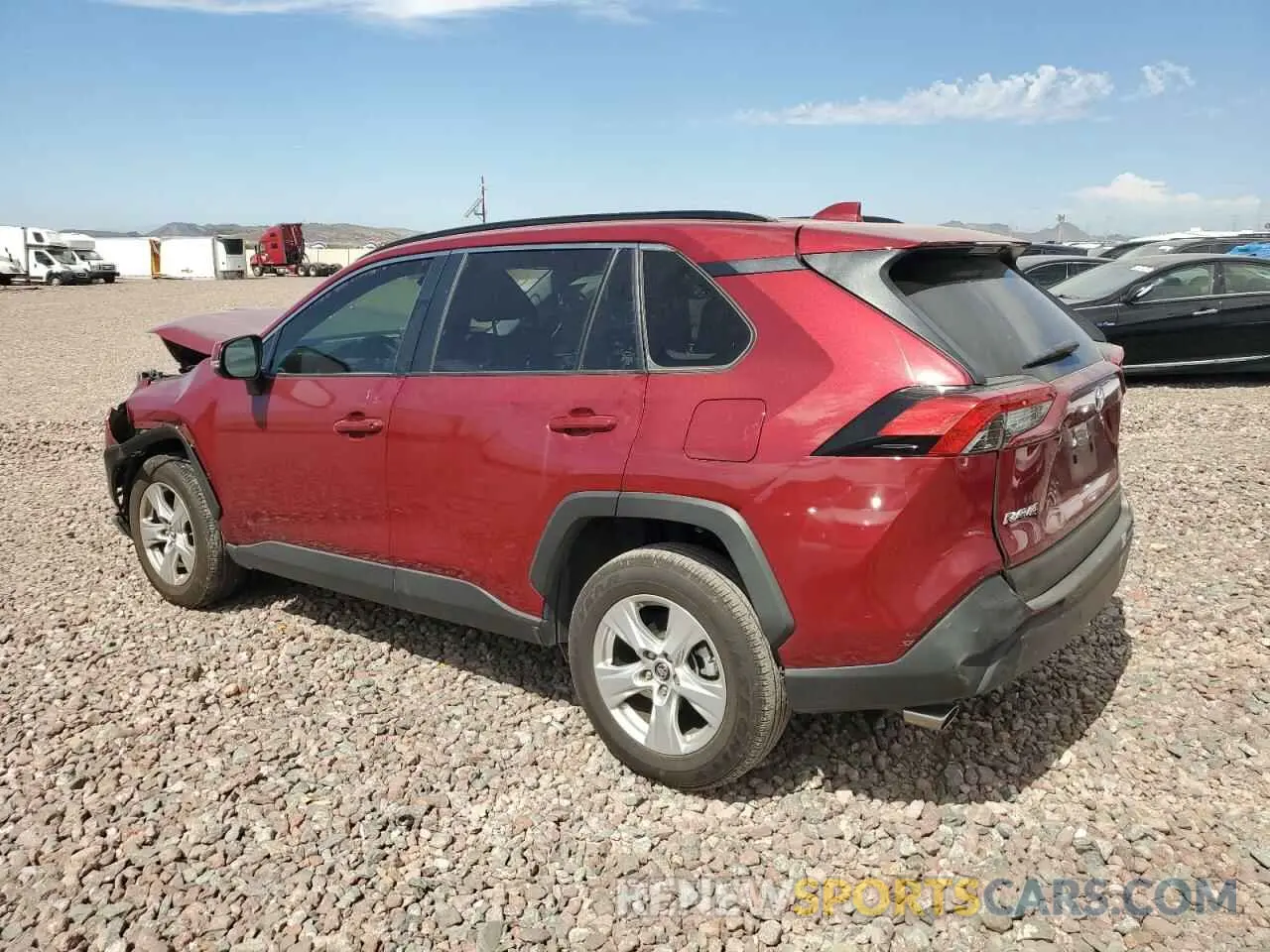 2 Photograph of a damaged car JTMW1RFV7KD004041 TOYOTA RAV4 2019