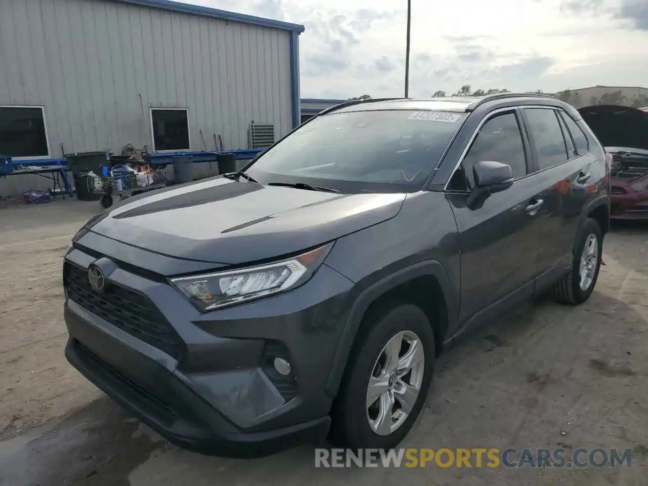 2 Photograph of a damaged car JTMW1RFV7KD009580 TOYOTA RAV4 2019