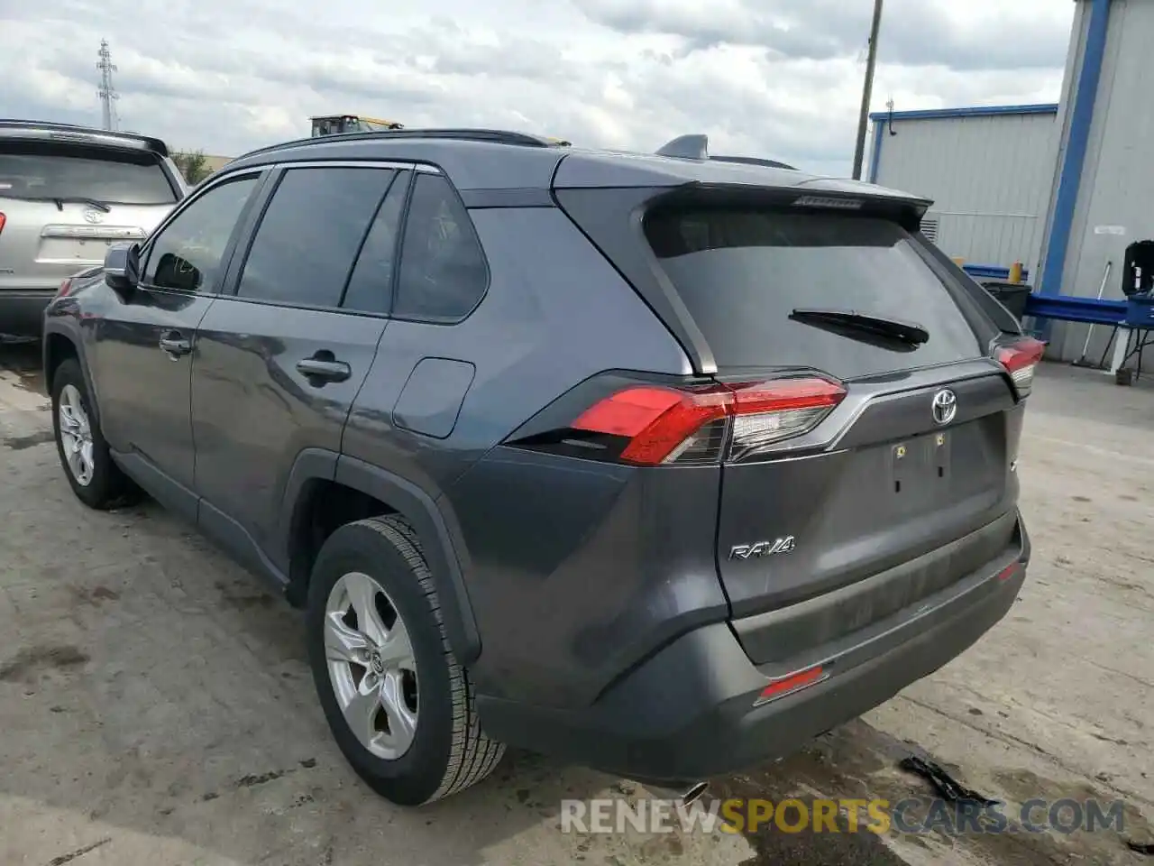 3 Photograph of a damaged car JTMW1RFV7KD009580 TOYOTA RAV4 2019